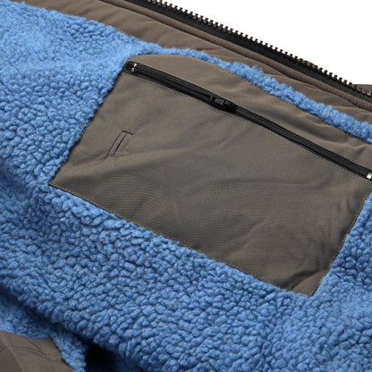 Sports-Cape - Charcoal & Blue