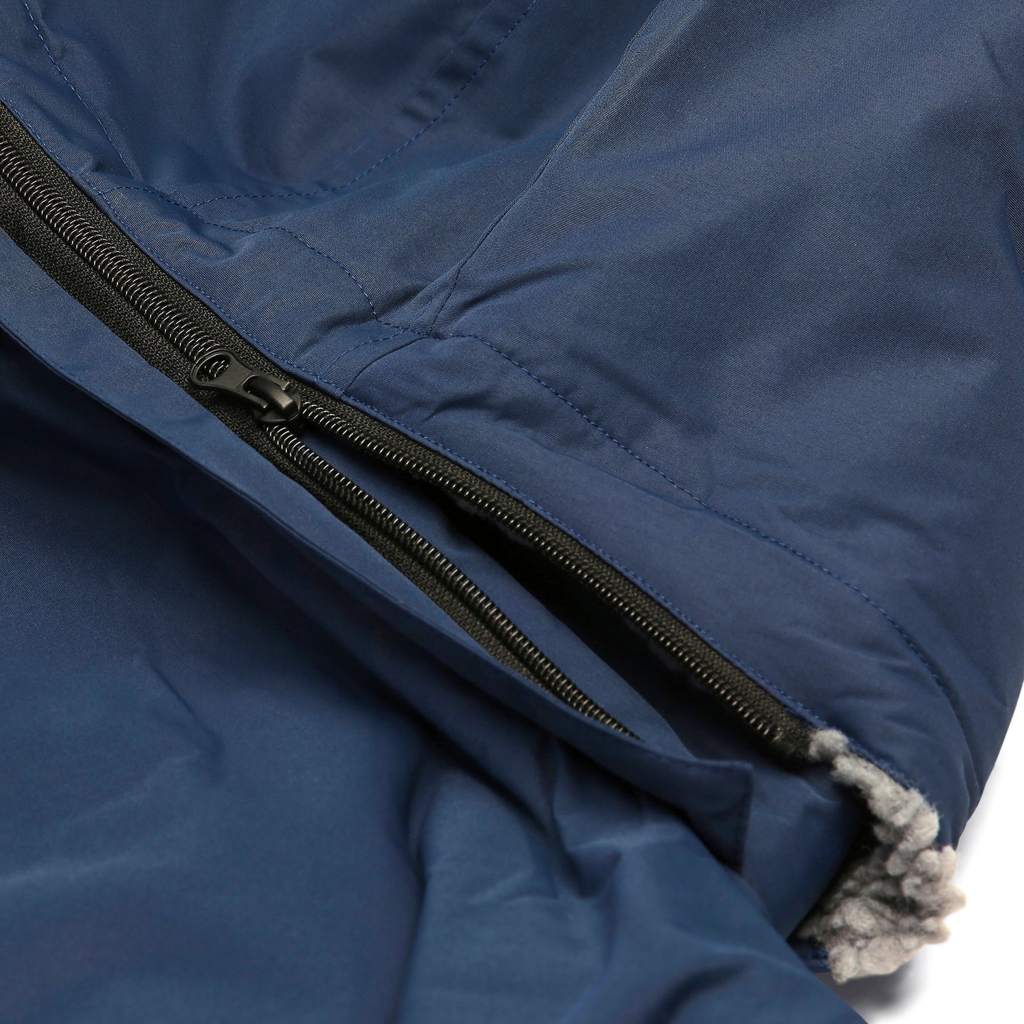 Gumbies Sports-Cape Coat - Navy & Grey