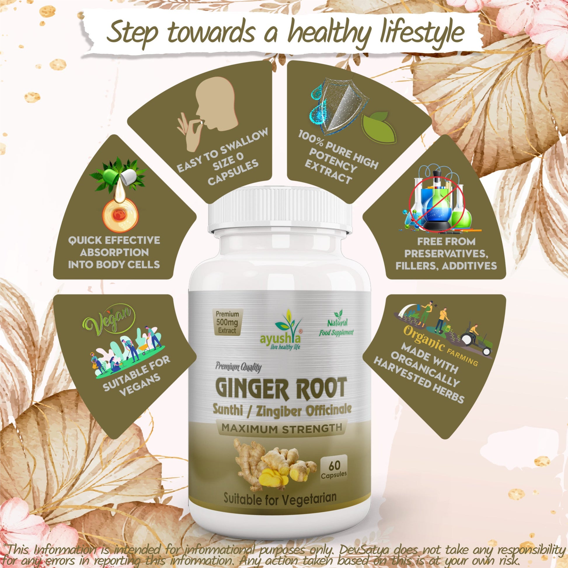 Ginger Root (Sunthi) Capsule