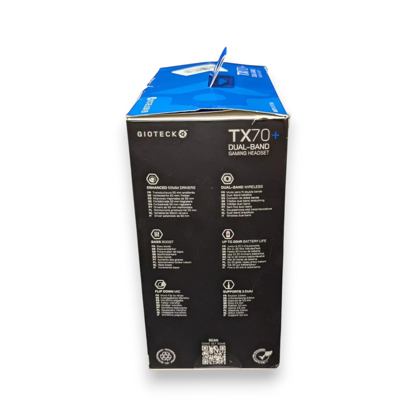 Gioteck TX70+ Wireless Gaming Headset