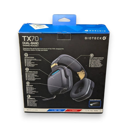 Gioteck TX70+ Wireless Gaming Headset