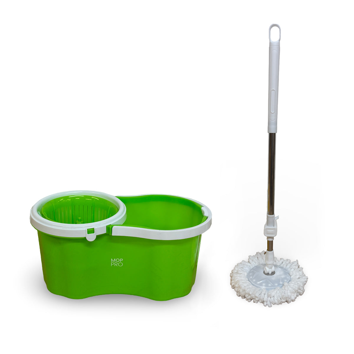 Mop PRO 360° Spin Mop and Bucket Set - Includes 2 Cloths