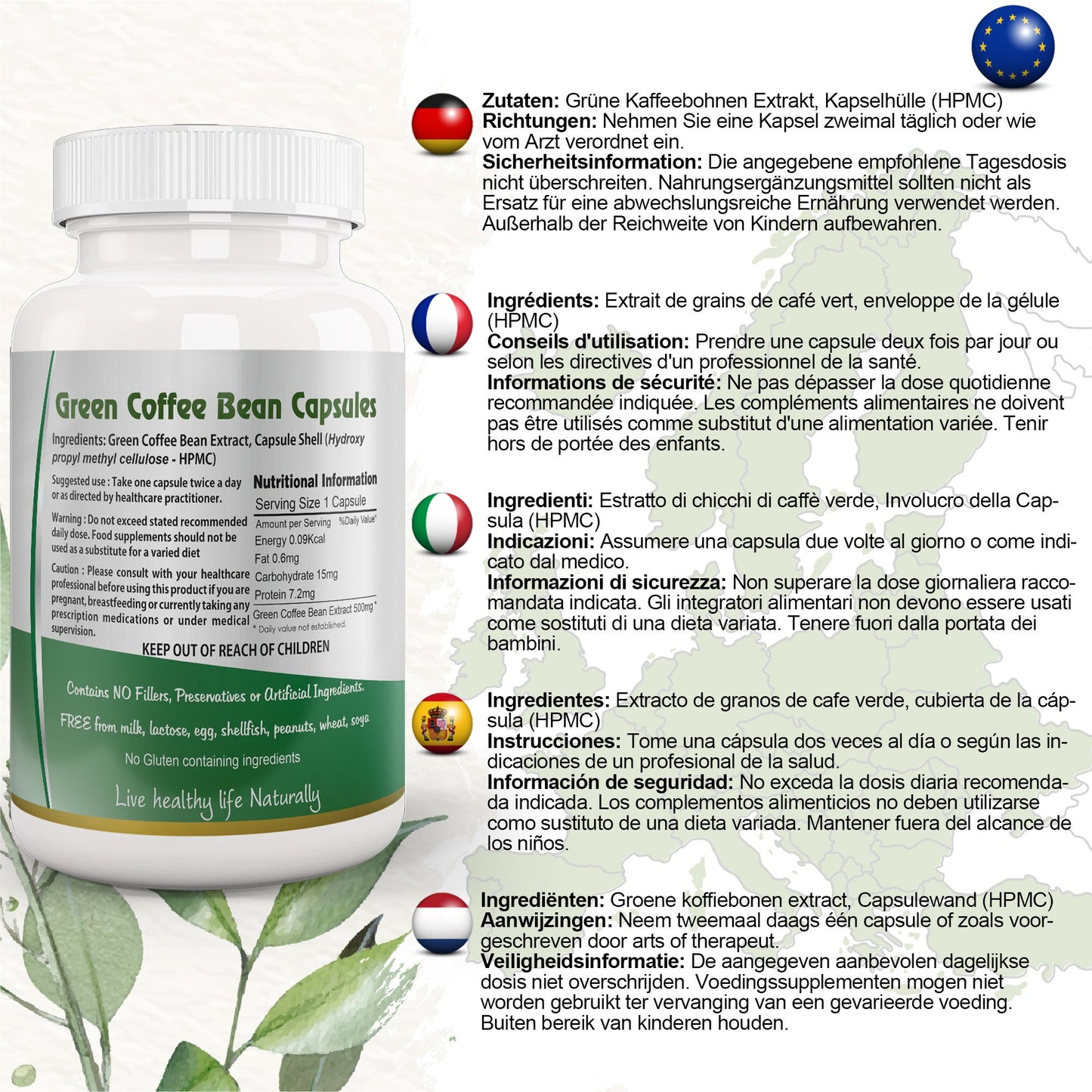 Green Coffee Bean Capsule
