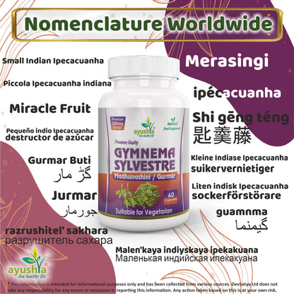 Gymnema Sylvestre (Madhunaashini) Capsule