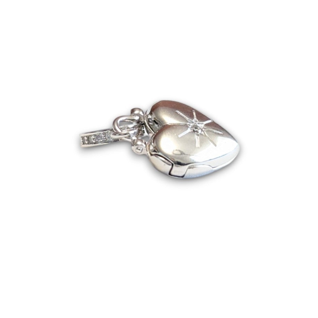 Heart Locket Dangle Charm