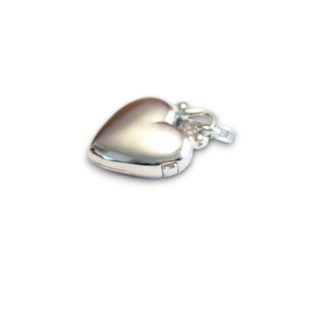 Heart Locket Dangle Charm