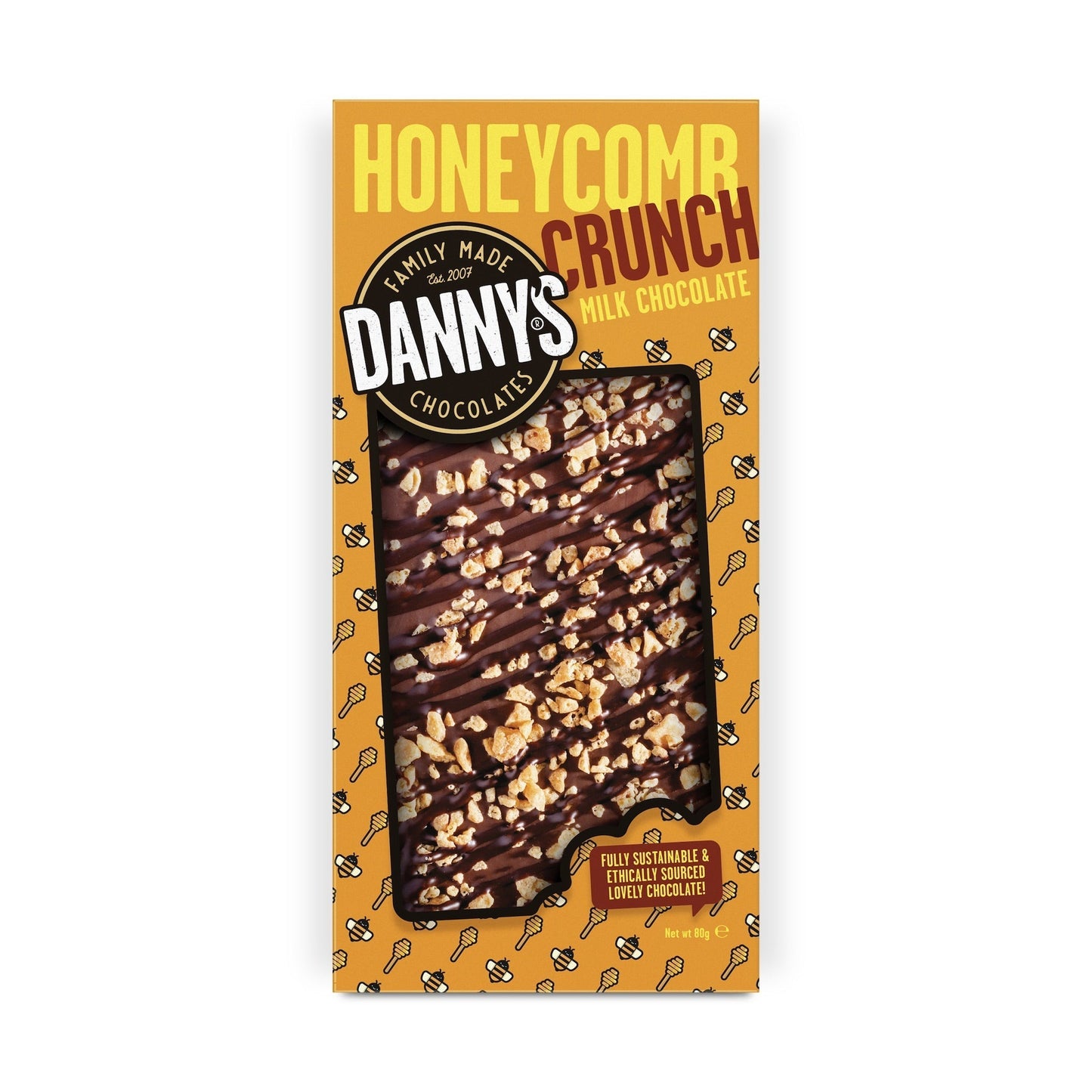 Honeycomb Crunch Chocolate Bar