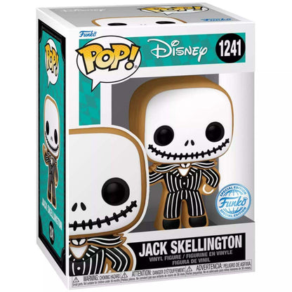 Funko Pop! Jack Skellington vinyl figure packaging with Disney branding