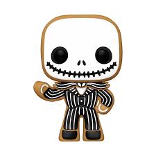 Disney Funko Pop! vinyl figure of a character with a white face, black eyes, and striped suit on a white background