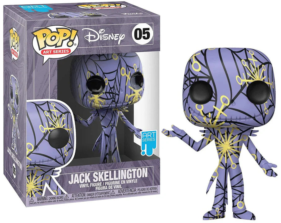 Funko Pop! Jack Skellington figure with packaging on a white background