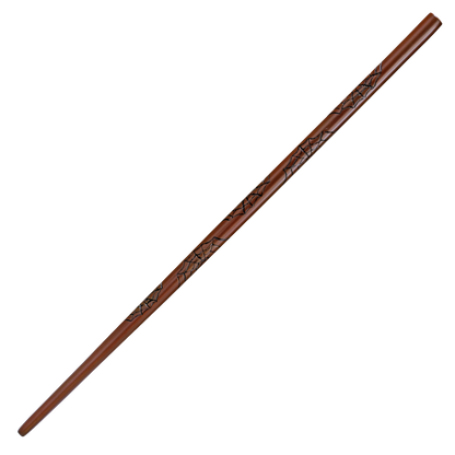 Marauders Wand with decorative patterns on a white background