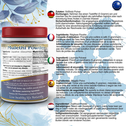 Liquorice Root Powder (Yastimadhu - Mulethi - Jethimadh)