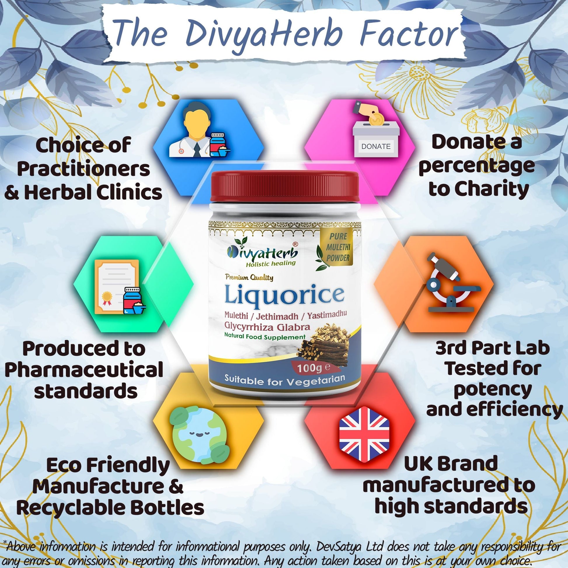 Liquorice Root Powder (Yastimadhu - Mulethi - Jethimadh)