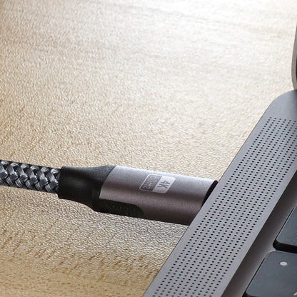 Pro USB-C to USB-C Gen2 100W 20Gbps Power Delivery Super Speed Data Transfer & Charging Braided Cable - Silver, 3m