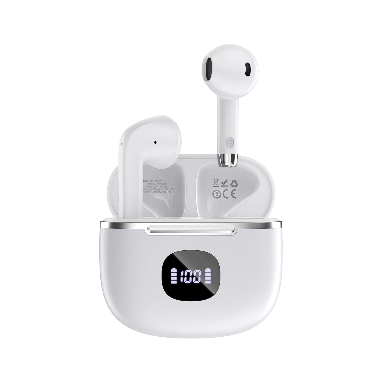 Maplin Bluetooth Earphones - White