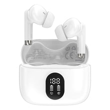 Wireless Bluetooth V5.4 Soft Fit Earbuds with USB-C Charging Case - White