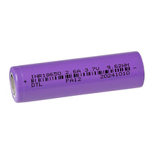 18650/R280 Flat Tip Rechargeable Lithium Battery