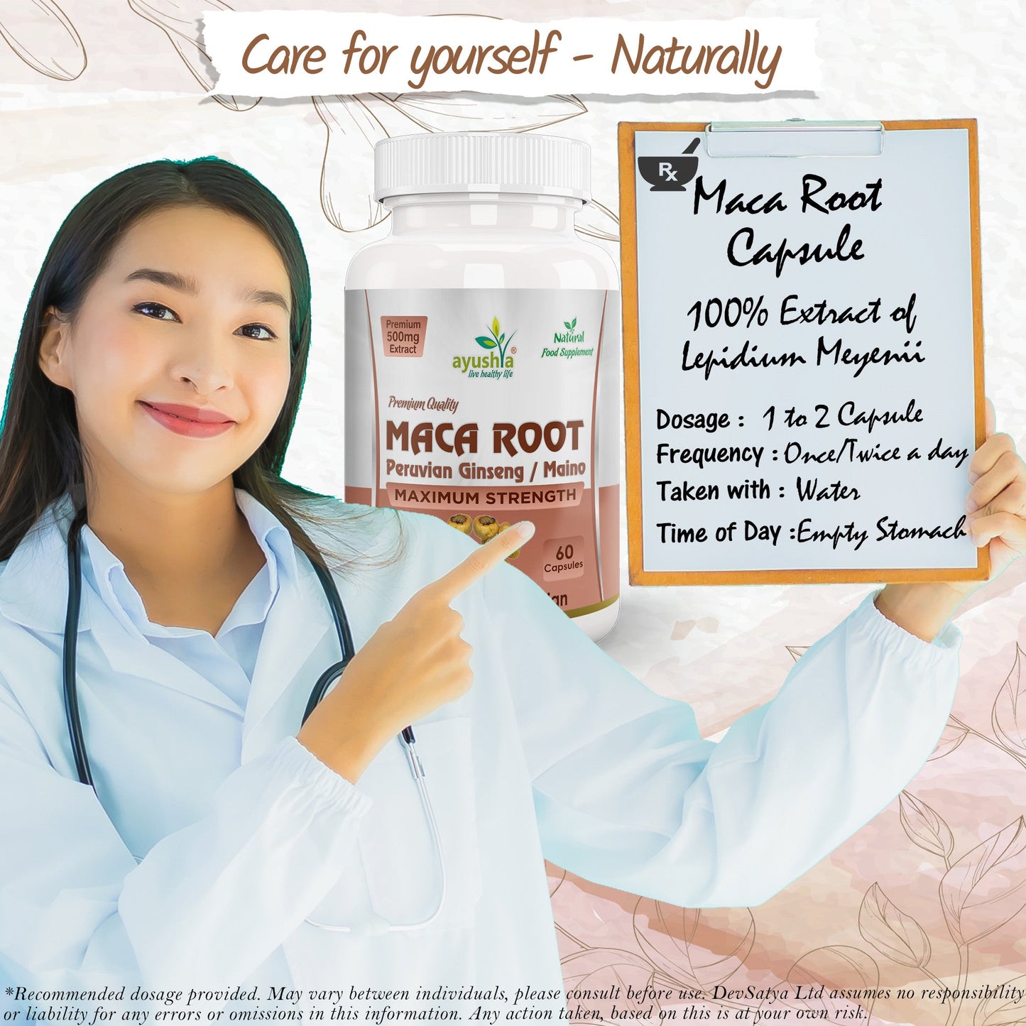 Maca Root Capsule