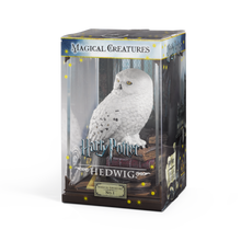 Packaged model of Hedwig the owl from Harry Potter series