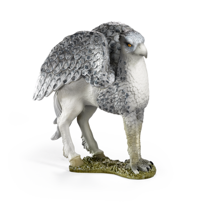Statue of a Buckbeak on a white background