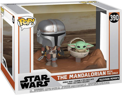 Funko POP! - Star Wars The Mandalorian: Mandalorian & Child