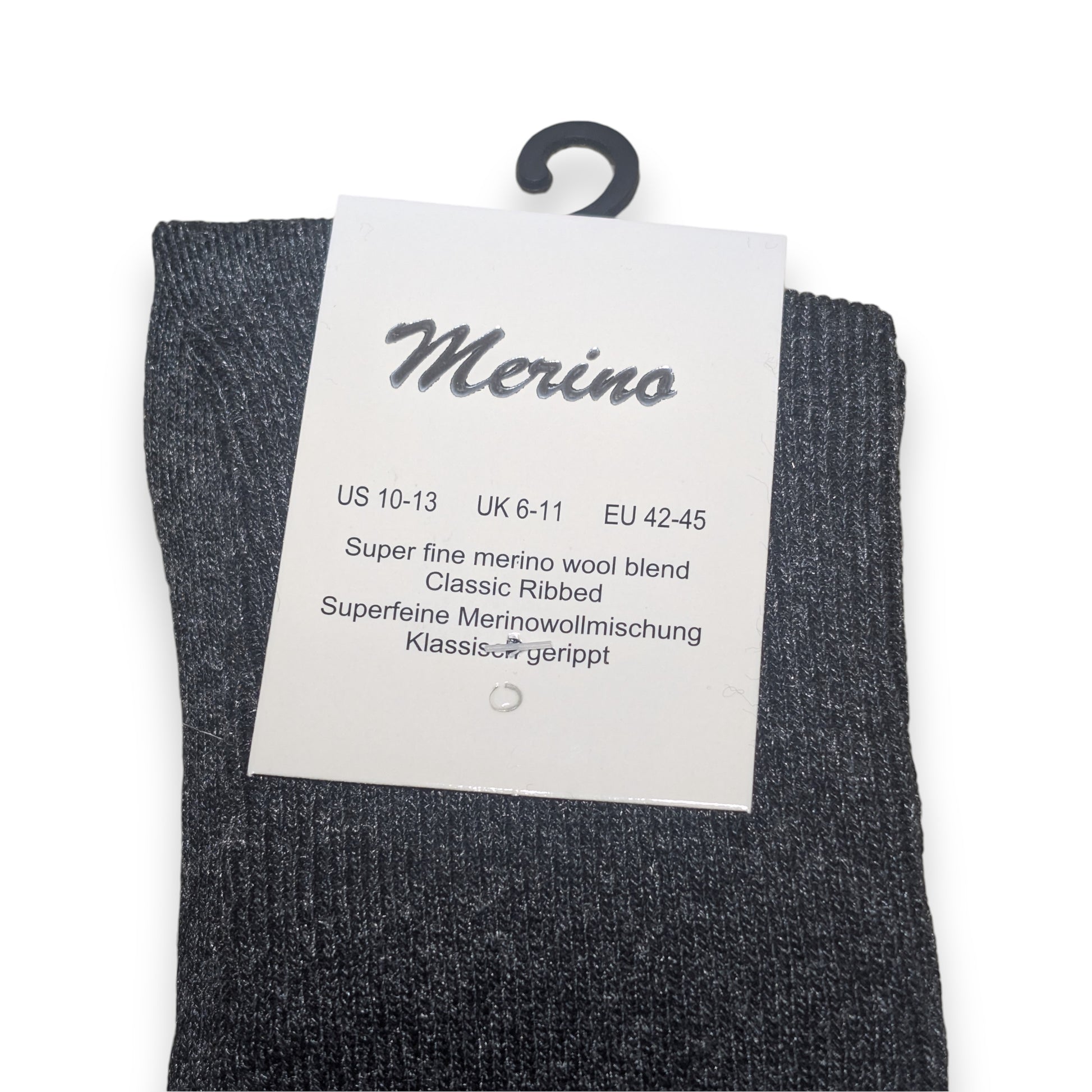 Grey Merino Wool Socks UK 6–11 | 3, 6 & 12 Pairs | New, Used and More