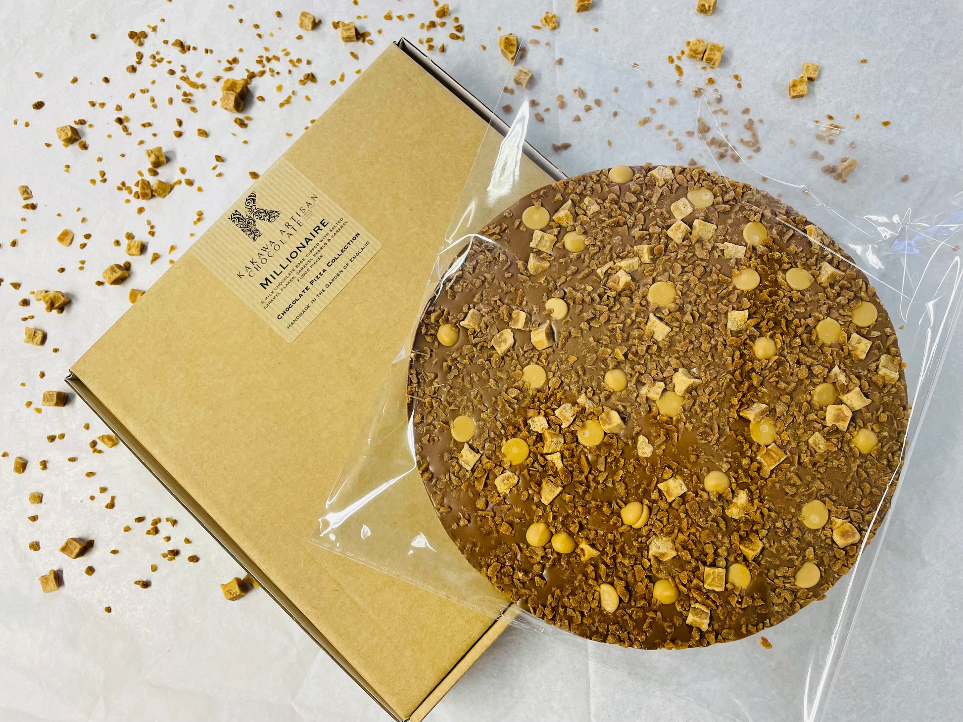 Millionaire Chocolate Pizza