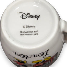 Official Disney large white mug featuring Minnie & Mickey with London design. Perfect gift idea for Disney fans. Shop now at New, Used and More!