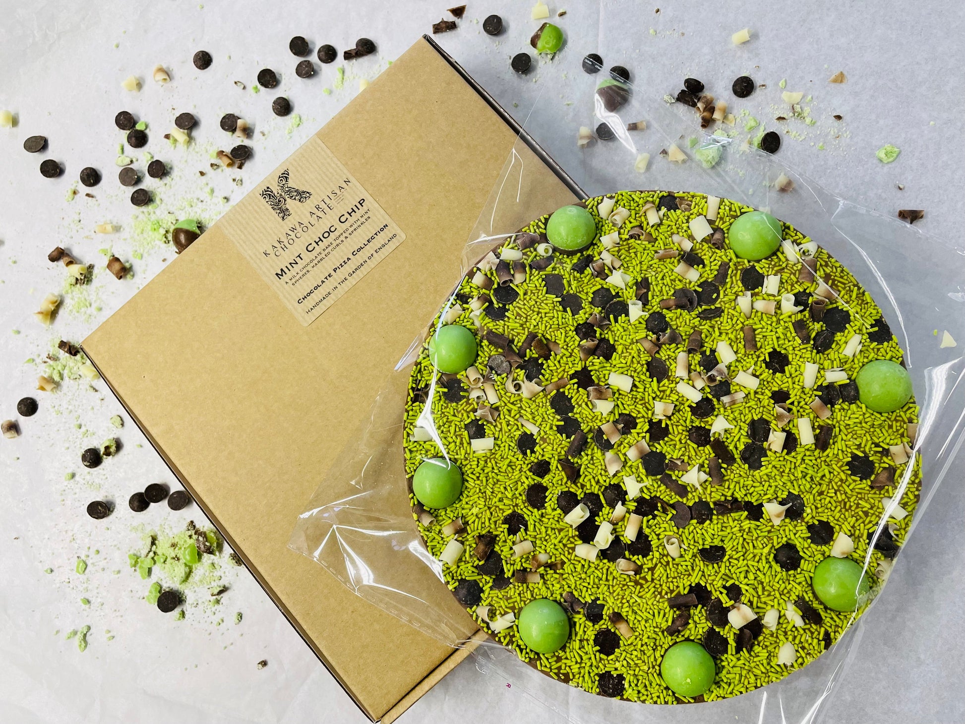 Mint Choc Chip Pizza