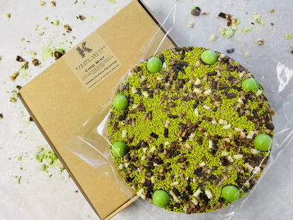 Minty Dream Chocolate Pizza