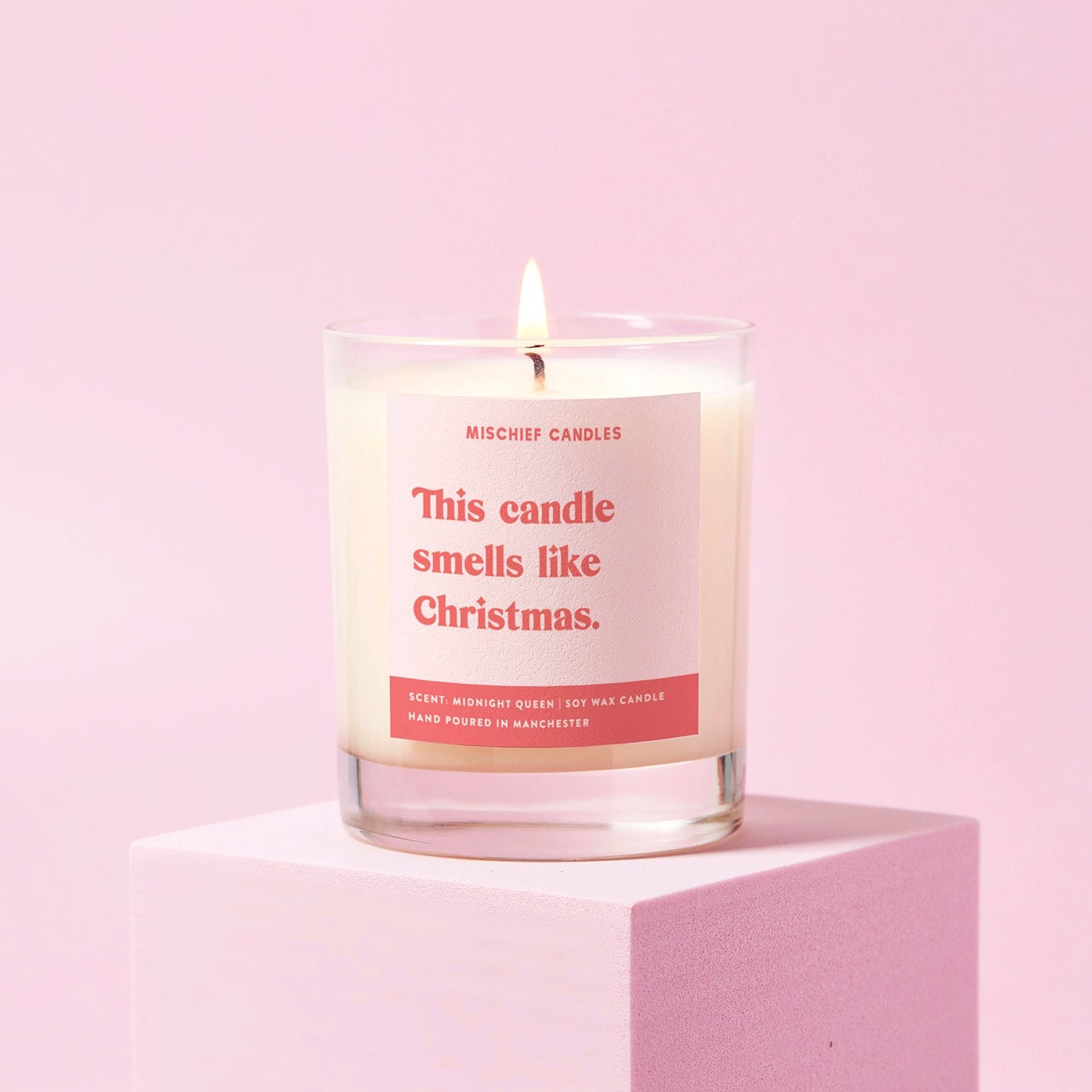 Classic Festive Scented Candle This Candle Smells Like Christmas