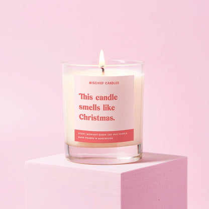 Classic Festive Scented Candle This Candle Smells Like Christmas