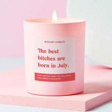 July Birthday Gift Funny Birthday Gift Candle July Birthday Bitch