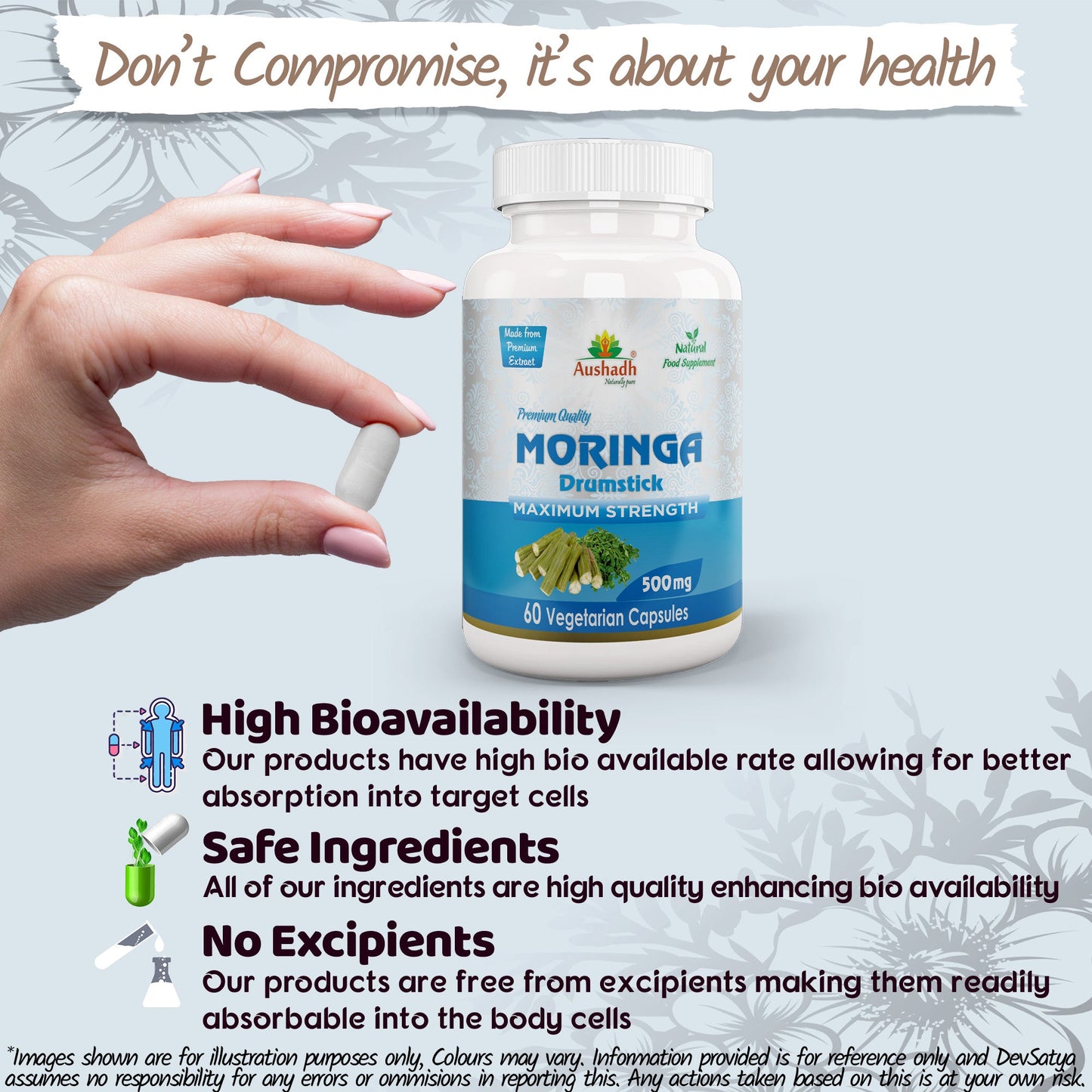 Moringa Oleifera (Drumstick) Capsule