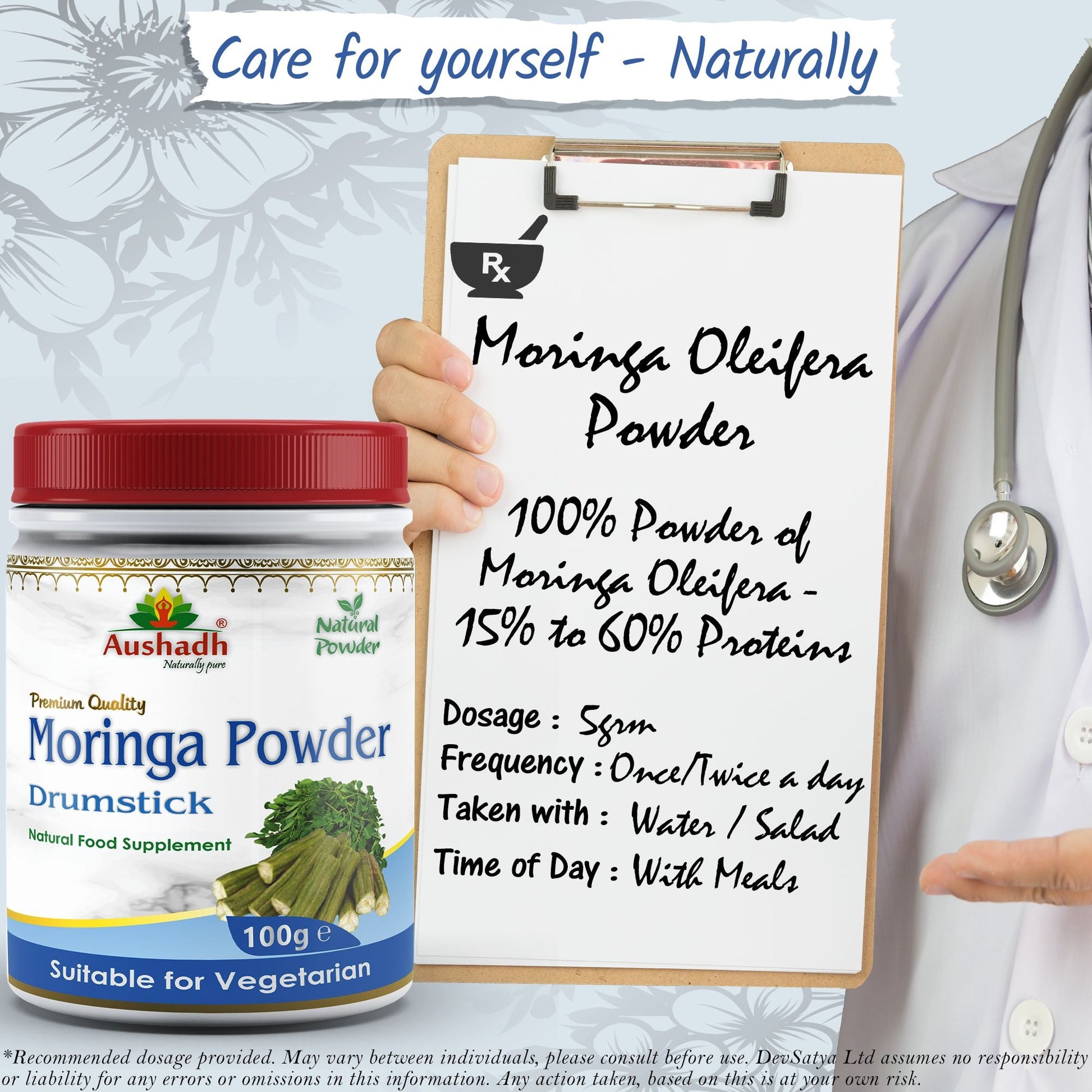 Moringa Oleifera (Drumstick) Powder