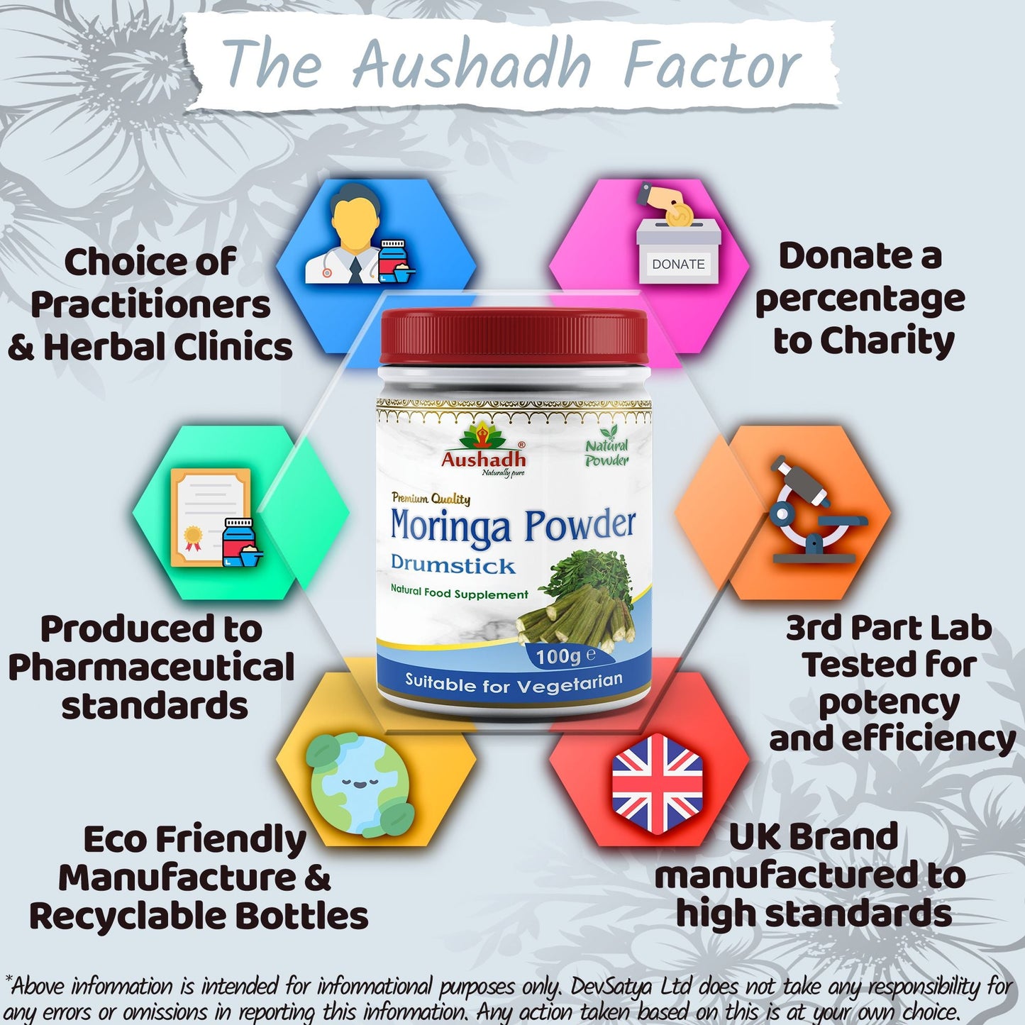 Moringa Oleifera (Drumstick) Powder