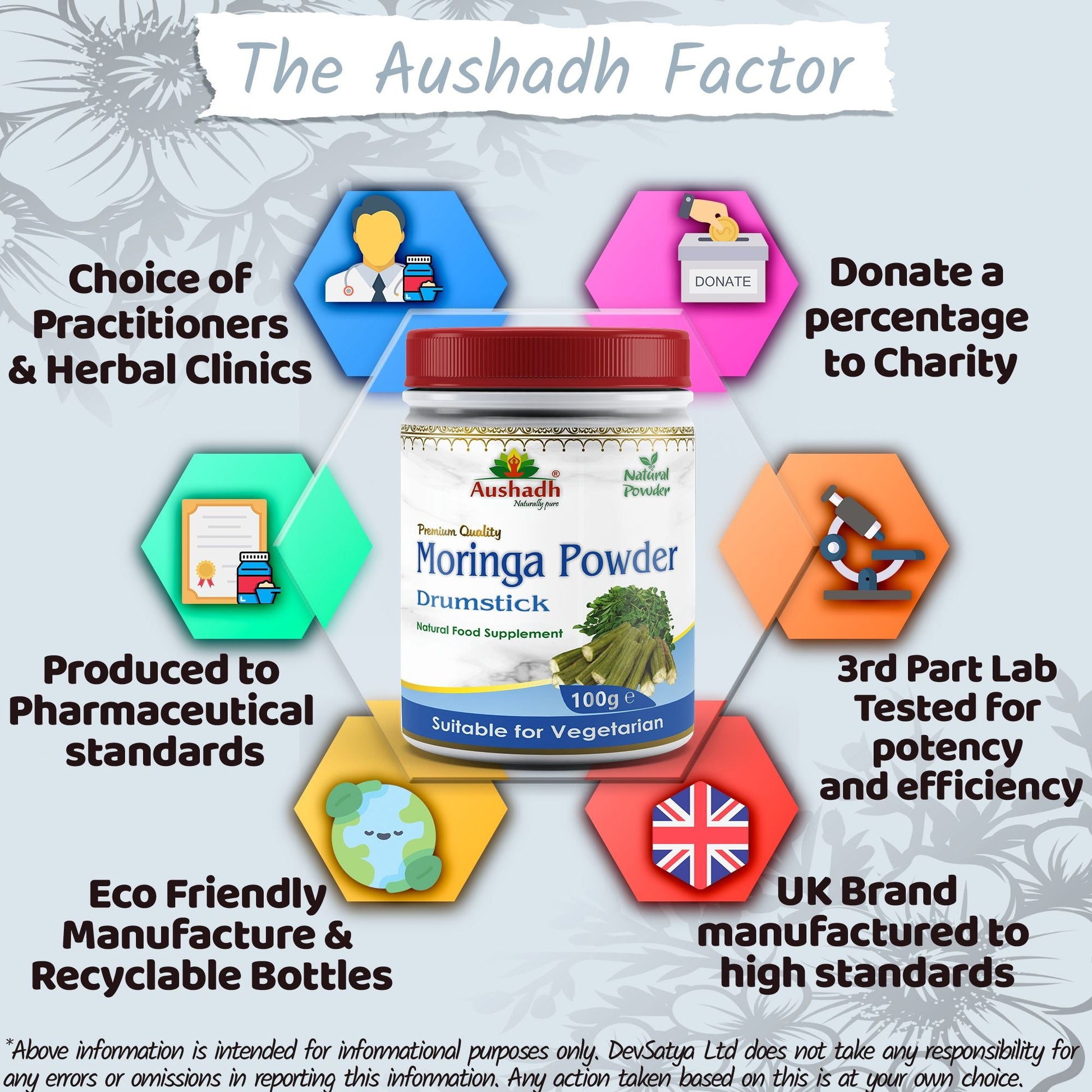 Moringa Oleifera (Drumstick) Powder