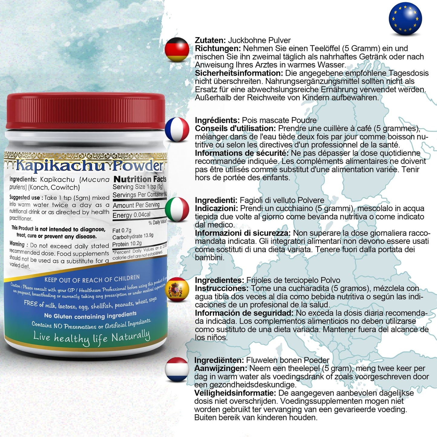 Mucuna Pruriens Powder