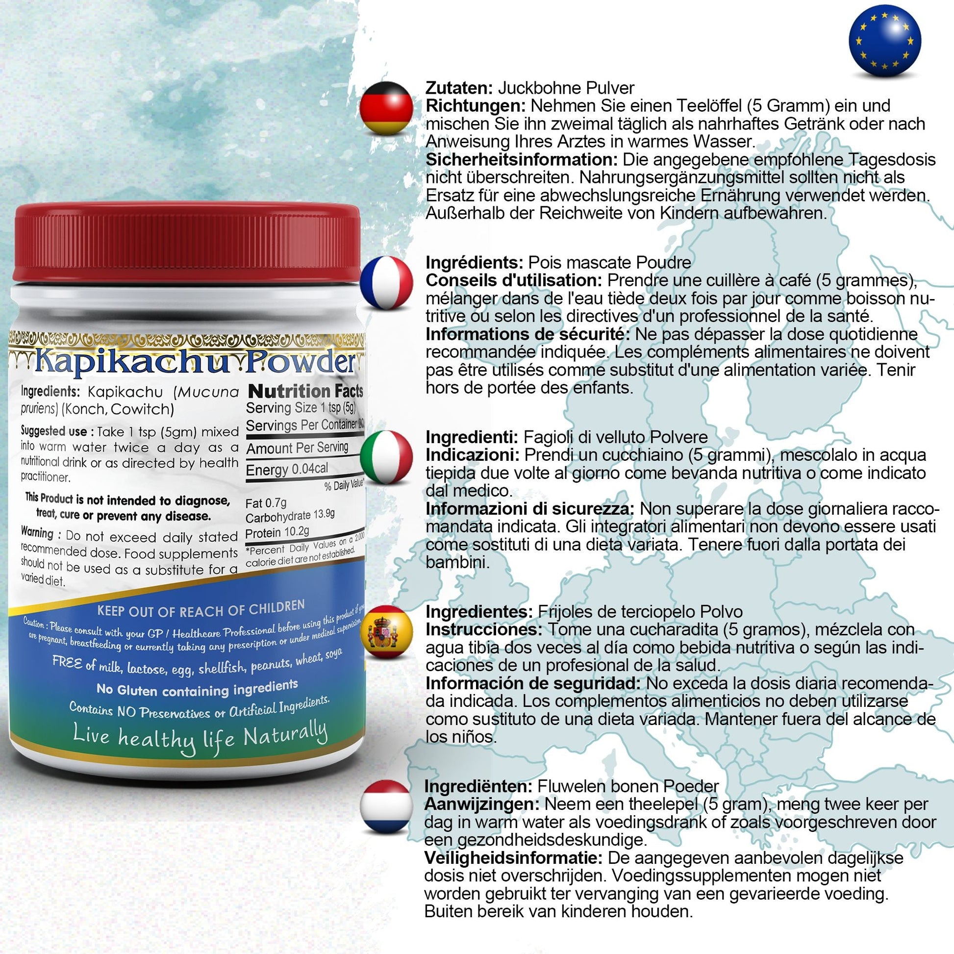 Mucuna Pruriens Powder