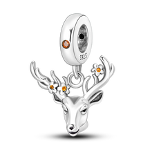 Mystical Spring Deer Dangle Charm