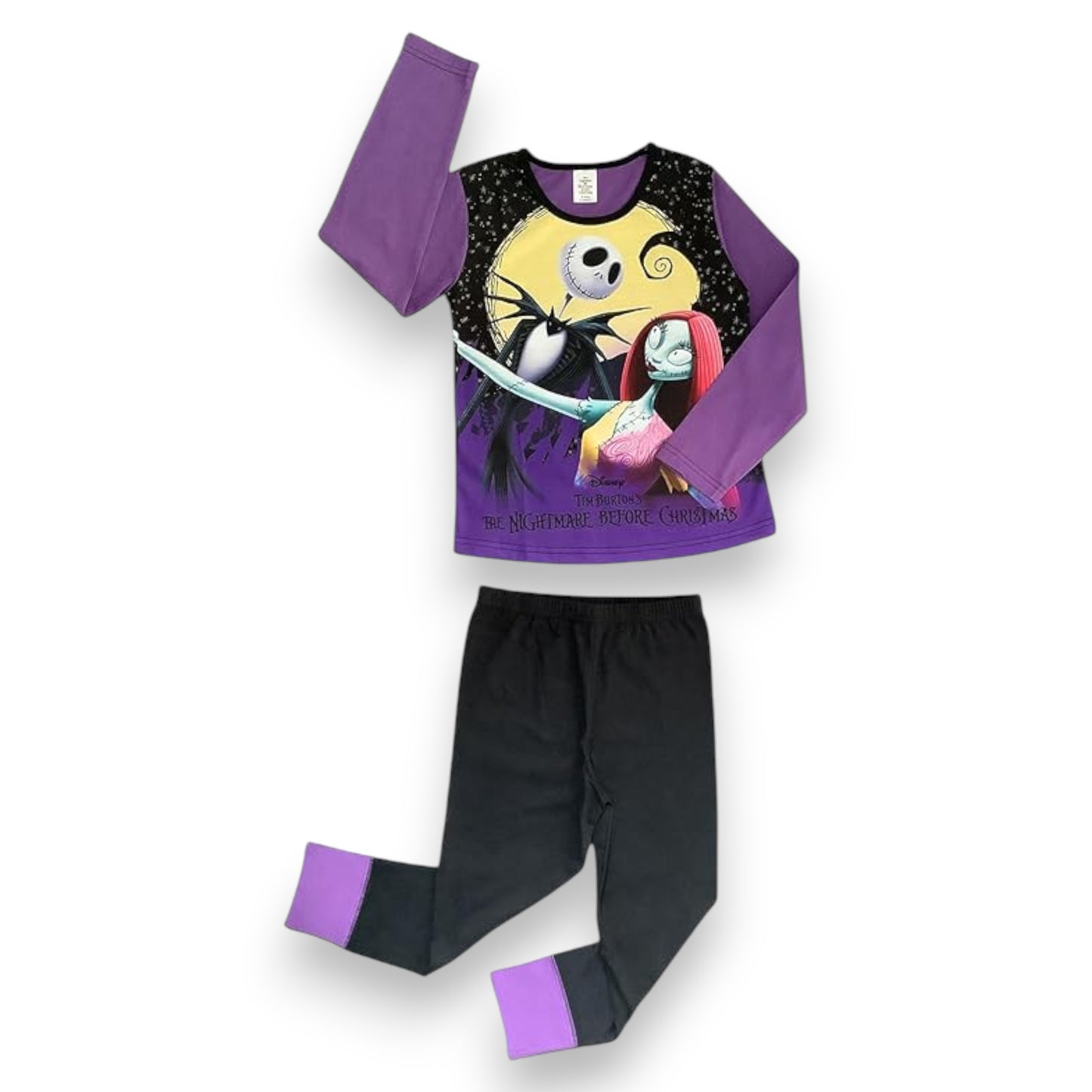 NIGHTMARE BEFORE CHRISTMAS GIRLS PJ SET