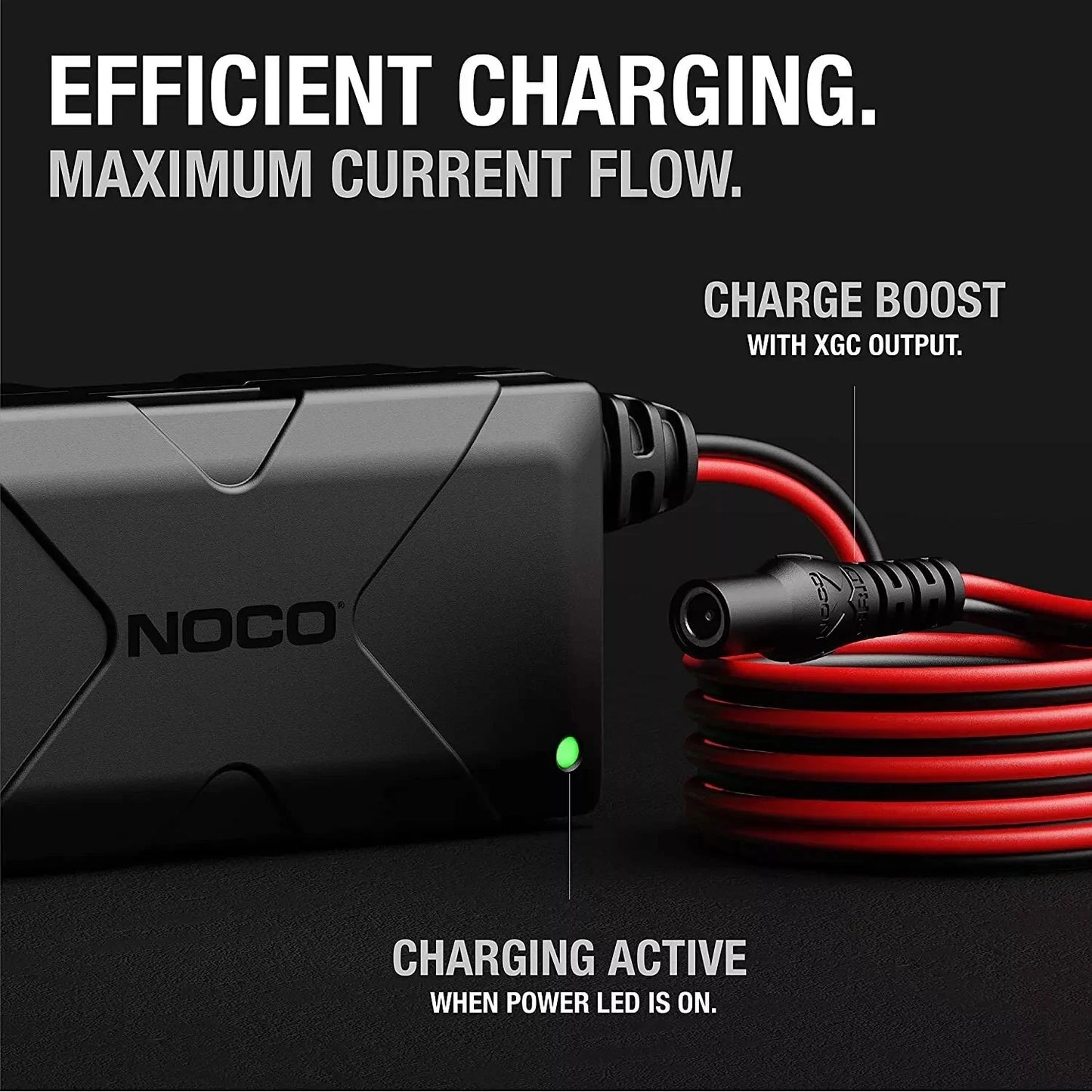 NOCO 56W fast rapid charger adapter for GB Boost & Boost Max jump starters. Efficient, compact & reliable. Shop now at New, Used and More!