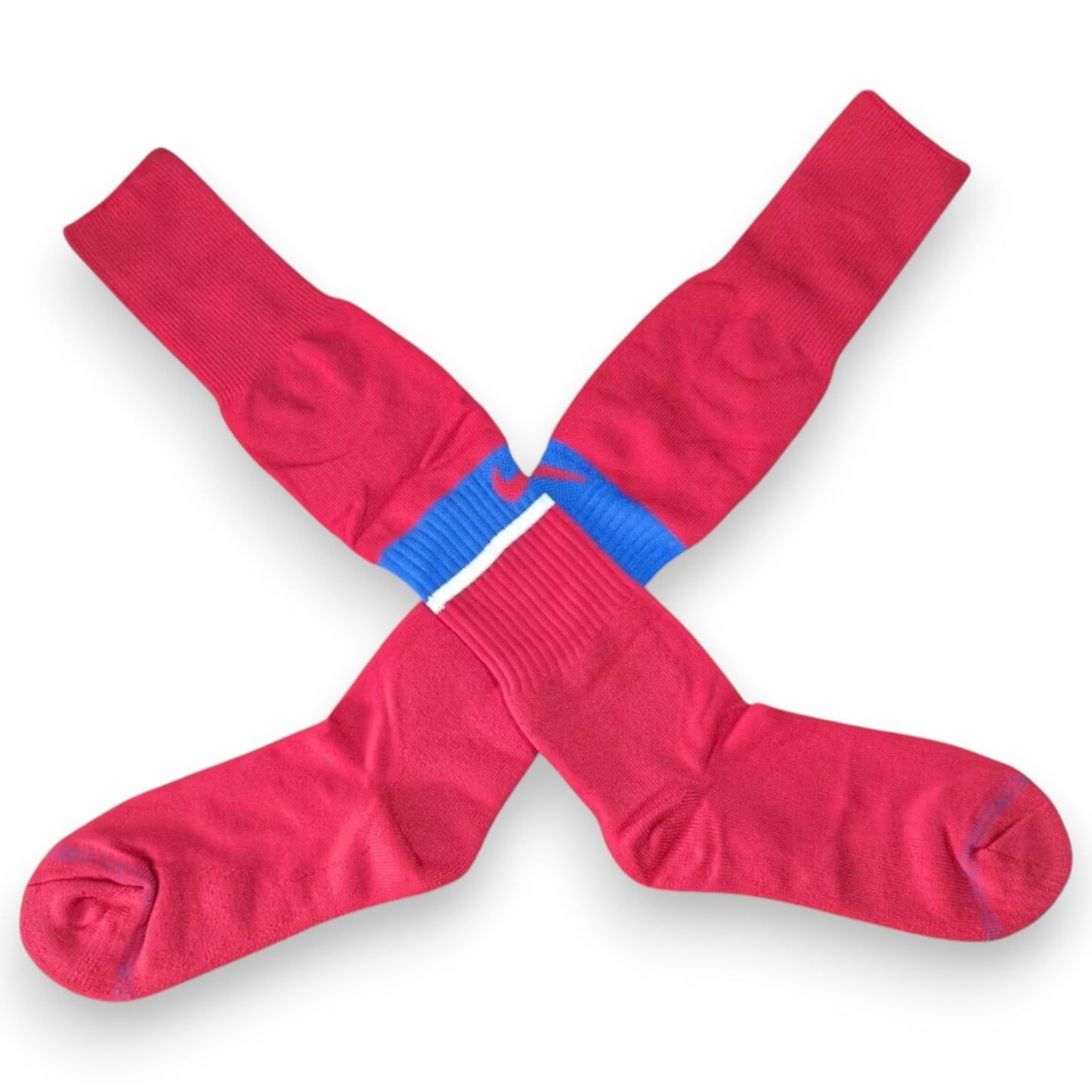 Nike Classic Y2K Football Socks Red & Blue Band | New, Used and More