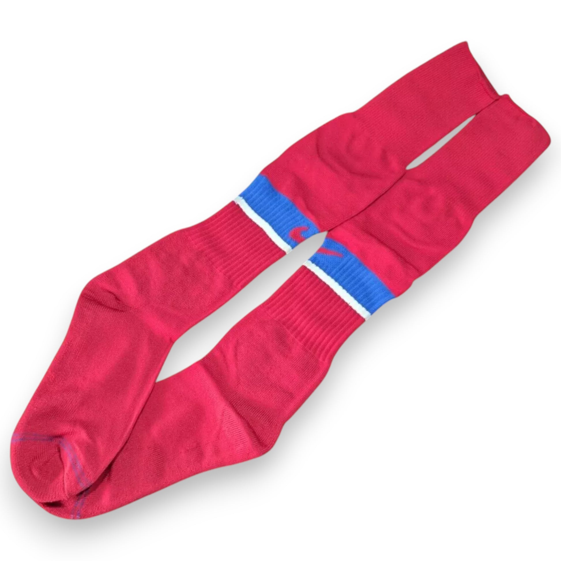 Nike Classic Y2K Football Socks Red & Blue Band | New, Used and More