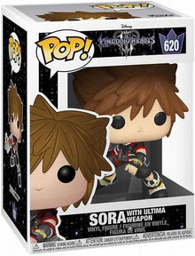 Pop! Vinyl figure packaging featuring Sora with Ultima Weapon from Kingdom Hearts