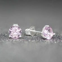 October Birthstone Stud Earrings