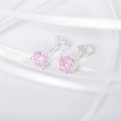 October Birthstone Stud Earrings