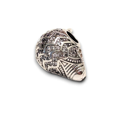 Orange Cubic Zirconia Fox Charm