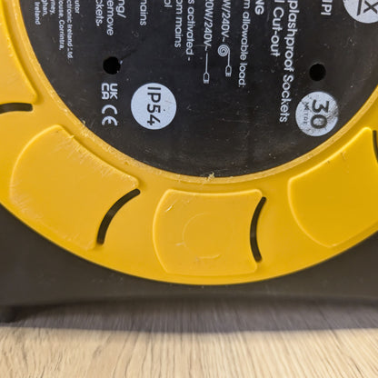 SLx Outdoor Heavy Duty Extension Lead - Waterproof - 30m - 2 Socket Extension Reel