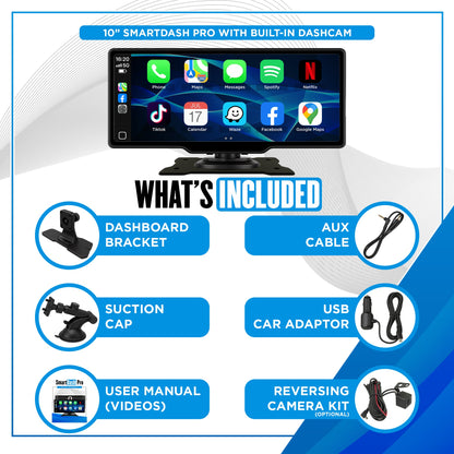 SmartDash™ Pro CarPlay Tablet 2025